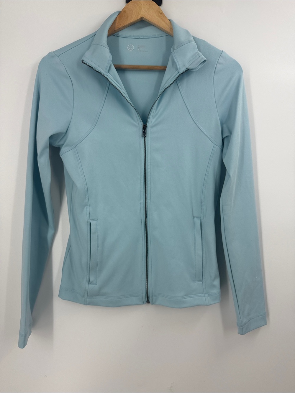 Gilly Hicks by Hollister light Blue athletic full zip recharge active jacket